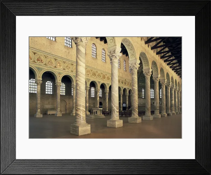 Framed Print : Basilica of Sant'Apollinare in Classe. 530. ITALY. EMILIA-ROMAGNA. Ravenna. Sant Apollinaire in Classe. Early Byzantine art. AISA / Everett Collection**US SALES ONLY** Framed Print : Basilica of Sant'Apollinare in Classe. 530. ITALY. EMILIA-ROMAGNA. Ravenna. Sant Apollinaire in Classe. Early Byzantine art. AISA / Everett Collection**US SALES ONLY**