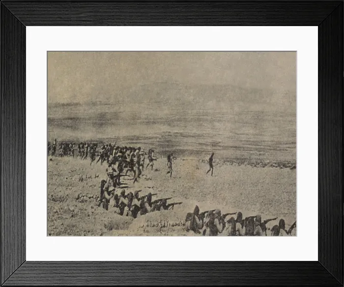 Framed Print : Turkish government photo of the Ottoman Army at the Siege of Kut in Mesopotamia (Iraq) Framed Print : Turkish government photo of the Ottoman Army at the Siege of Kut in Mesopotamia (Iraq)