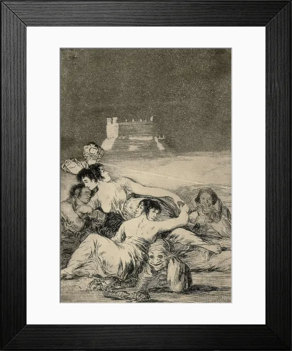Framed Print : GOYA Y LUCIENTES, Francisco de (1746-1828). Dreams of Lies and Inconstancy. 1797-1798 Framed Print : GOYA Y LUCIENTES, Francisco de (1746-1828). Dreams of Lies and Inconstancy. 1797-1798