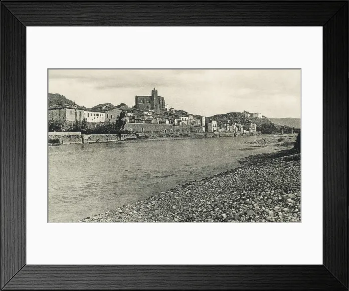 Framed Print : SPAIN. Balaguer. Spain. Balaguer. The city on the banks of Segre river. AISA / Everett Collection**US SALES ONLY** Framed Print : SPAIN. Balaguer. Spain. Balaguer. The city on the banks of Segre river. AISA / Everett Collection**US SALES ONLY**