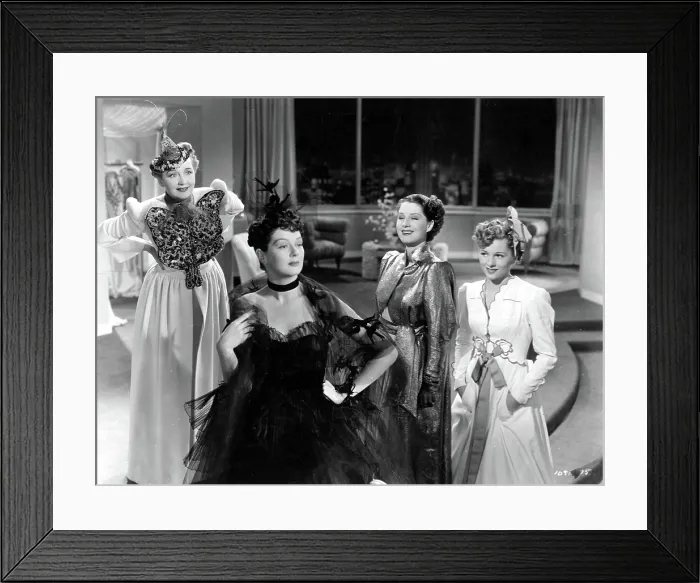 Framed Print : THE WOMEN, Hedda Hopper, Rosalind Russell, Norma Shearer, Joan Fontaine, 1939 Framed Print : THE WOMEN, Hedda Hopper, Rosalind Russell, Norma Shearer, Joan Fontaine, 1939
