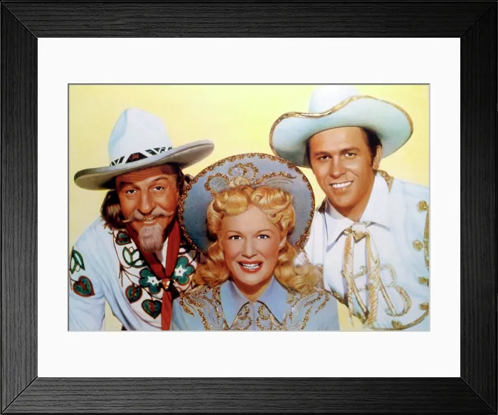 Framed Print : ANNIE GET YOUR GUN, Louis Calhern, Betty Hutton, Howard Keel, 1950