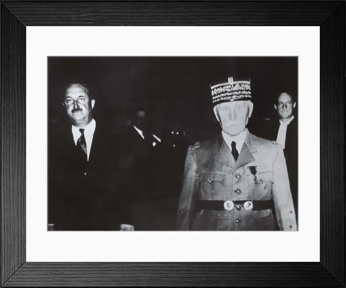 Framed Print : Petain, Philippe (1856-1951). AISA / Everett Collection**US SALES ONLY**