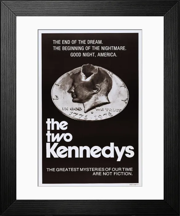 Framed Print : THE TWO KENNEDYS, (aka I DUE KENNEDY), John F. Kennedy on poster art, 1969 Framed Print : THE TWO KENNEDYS, (aka I DUE KENNEDY), John F. Kennedy on poster art, 1969