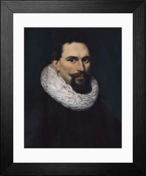 Framed Print : Maurice of Nassau (1567-1625). Portrait by anonymous author. Flemish art. Oil on canvas. BELGIUM. Tournai. Fine Arts Museum. AISA / Everett Collection**US SALES ONLY**