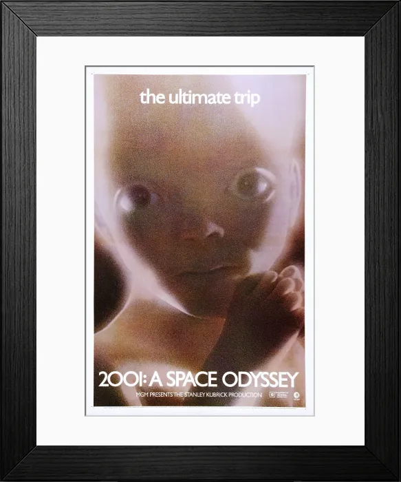 Framed Print : 2001: A SPACE ODYSSEY, US poster, 1968 Framed Print : 2001: A SPACE ODYSSEY, US poster, 1968