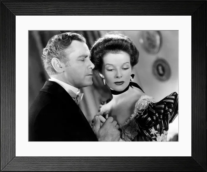 Framed Print : A WOMAN REBELS, from left, Herbert Marshall, Katharine Hepburn, 1936 Framed Print : A WOMAN REBELS, from left, Herbert Marshall, Katharine Hepburn, 1936