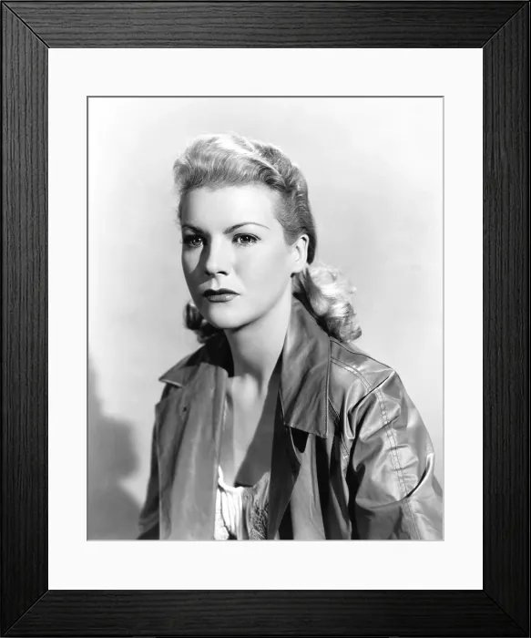 Framed Print : THE WOMAN ON THE BEACH, Nan Leslie, 1947