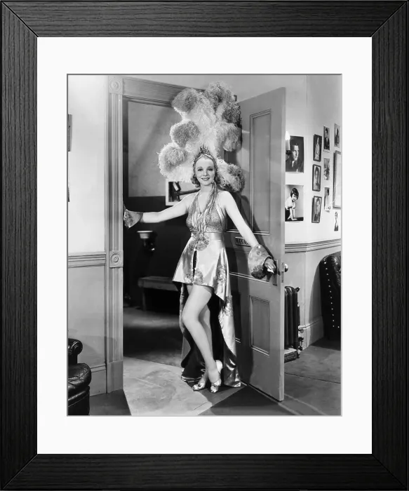 Framed Print : WOMEN OF GLAMOUR, Virginia Bruce, 1937