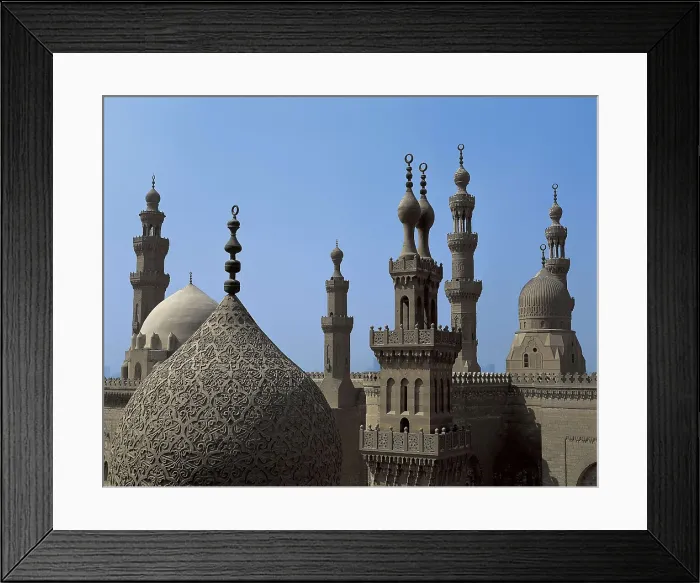 Framed Print : Great Mosque of Kairouan. 836-872. TUNISIA. Qayrawan. Great Mosque. Prayer hall. Islamic art. Architecture. AISA / Everett Collection**US SALES ONLY**