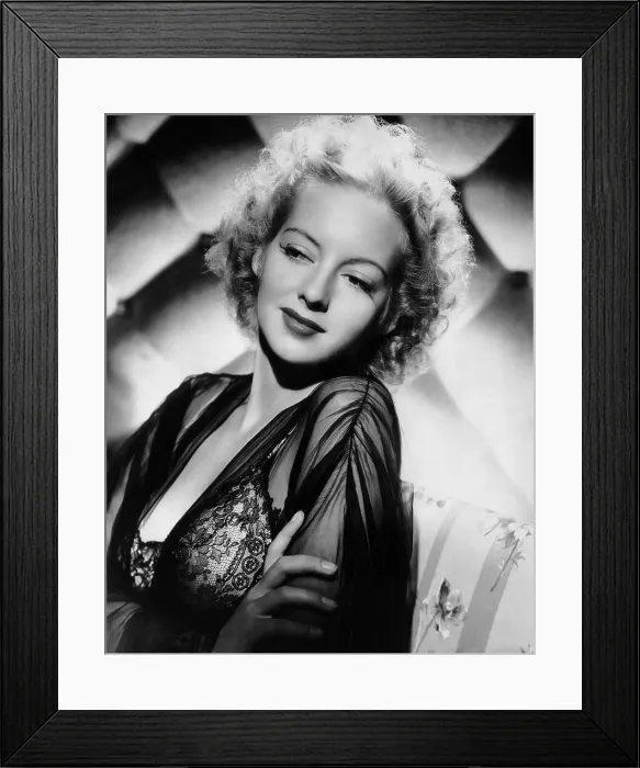 Framed Print : Evelyn Keyes, 1943