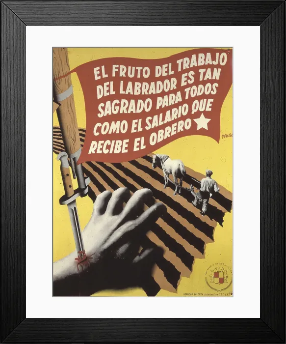 Framed Print : Spanish Civil War (1936-1939)