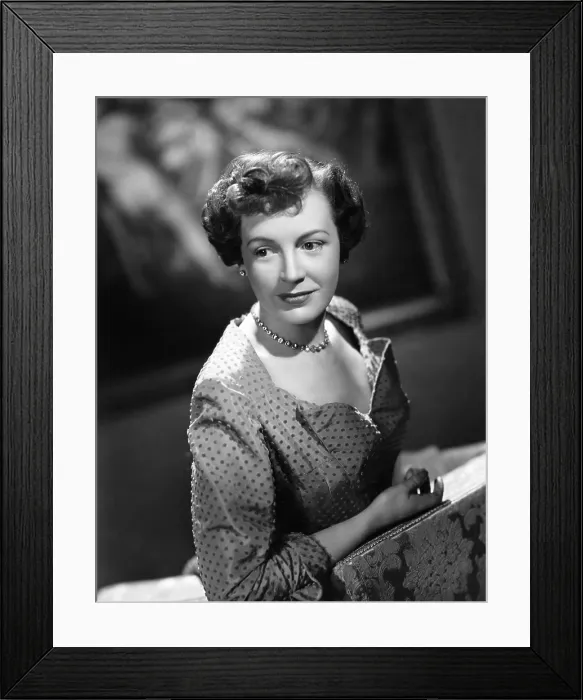 Framed Print : THE WOMAN WITH NO NAME, (aka HER PANELLED DOOR), Phyllis Calvert, 1950