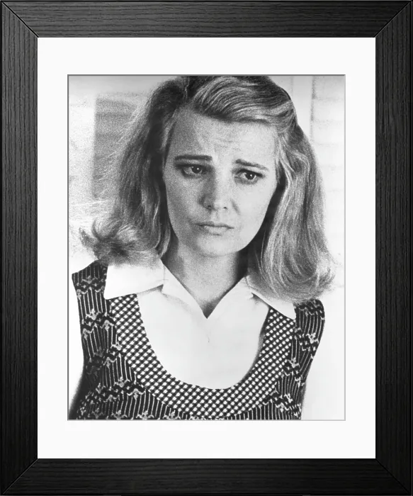 Framed Print : A WOMAN UNDER THE INFLUENCE, Gena Rowlands, 1974