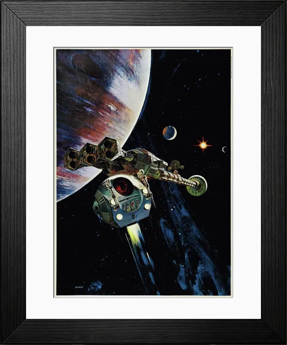 Framed Print : 2001: A SPACE ODYSSEY, US poster, 1968
