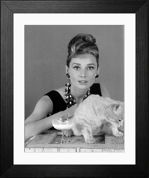 Framed Print : BREAKFAST AT TIFFANY'S, Audrey Hepburn, 1961