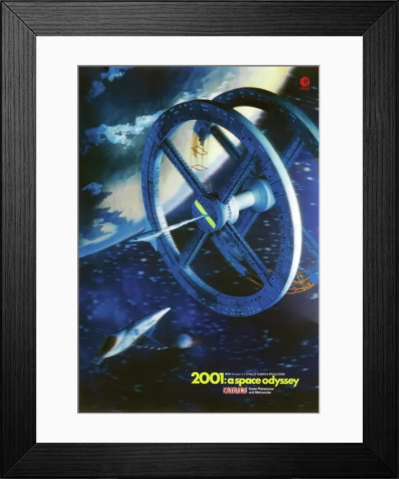 Framed Print : 2001: A SPACE ODYSSEY, US poster, 1968