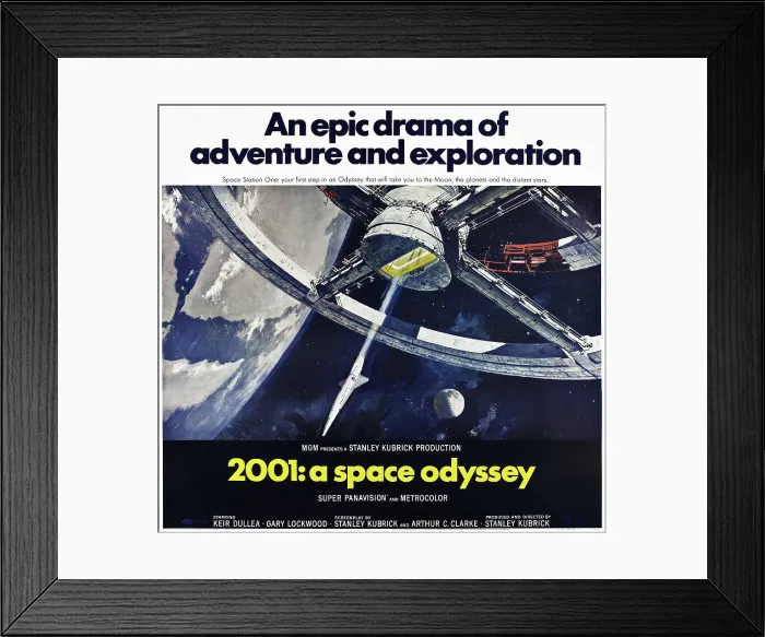 Framed Print : 2001: A SPACE ODDYSSEY, US poster, 1968