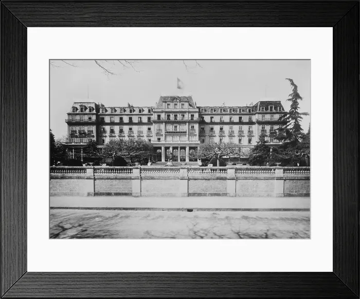 Framed Print : League of Nations Headquarters in Geneva, Switzerland, 1920s (BSLOC_2017_1_30)