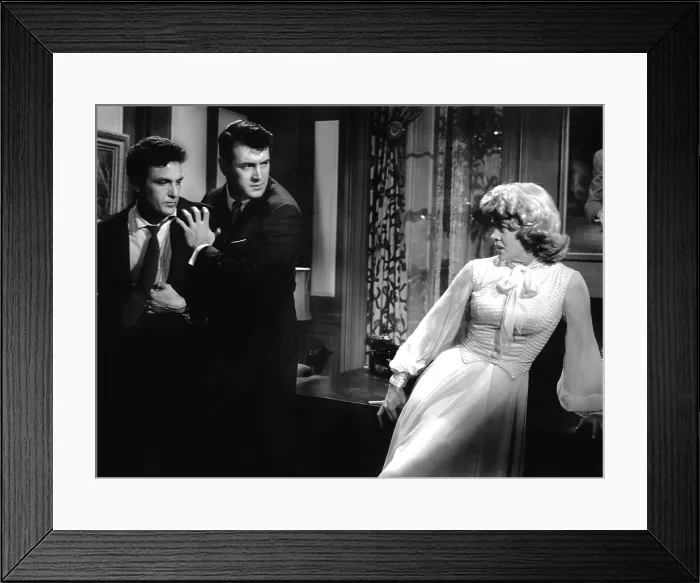 Framed Print : WRITTEN ON THE WIND, Robert Stack, Rock Hudson, Dorothy Malone, 1956 Framed Print : WRITTEN ON THE WIND, Robert Stack, Rock Hudson, Dorothy Malone, 1956