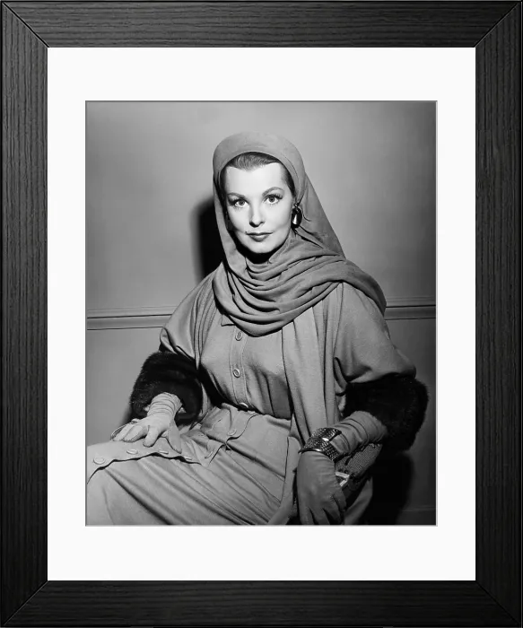 Framed Print : WOMAN'S WORLD, Arlene Dahl, 1954, TM & Copyright 20th Century Fox Film Corp. / courtesy Everett Collection Framed Print : WOMAN'S WORLD, Arlene Dahl, 1954, TM & Copyright 20th Century Fox Film Corp. / courtesy Everett Collection
