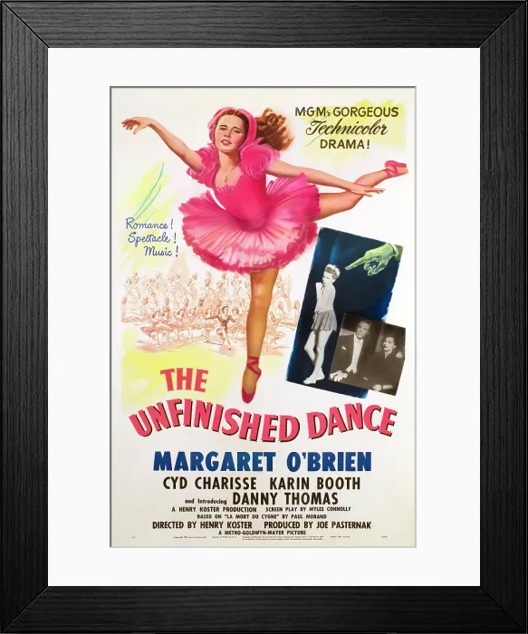 Framed Print : THE UNFINISHED DANCE, Margaret O'Brien, 1947