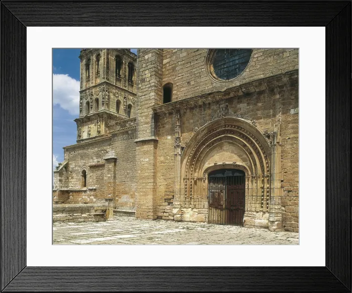 Framed Print : Church of the Assumption of Our Lady. 13th-16th c. SPAIN. CASTILE AND LEON. BURGOS. Santa Mara del Campo. South faade (16h c.). Renaissance art. Architecture Framed Print : Church of the Assumption of Our Lady. 13th-16th c. SPAIN. CASTILE AND LEON. BURGOS. Santa Mara del Campo. South faade (16h c.). Renaissance art. Architecture
