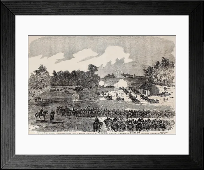 Framed Print : US Civil War, Peninsula Campaign, April-August, 1862