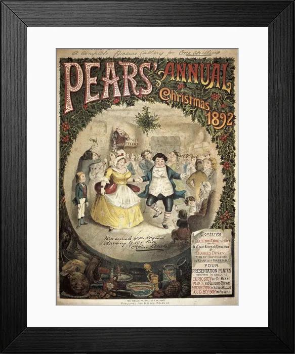 Framed Print : GREEN, Charles (1840-1898). Pears'Annual Christmas 1892