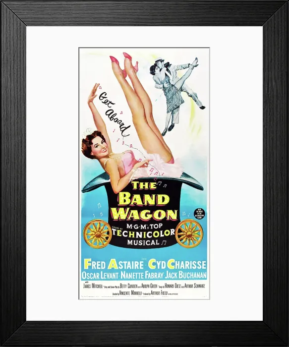 Framed Print : THE BAND WAGON, Cyd Charisse, Fred Astaire, 1953 Framed Print : THE BAND WAGON, Cyd Charisse, Fred Astaire, 1953