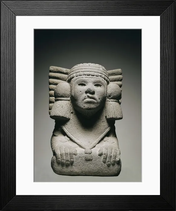 Framed Print : Chalchiuhtlique. ca. 500. Goddess of Water. Aztec art. Sculpture on rock. SPAIN. Madrid. America's Museum. Proc: MEXICO. AISA / Everett Collection**US SALES ONLY** Framed Print : Chalchiuhtlique. ca. 500. Goddess of Water. Aztec art. Sculpture on rock. SPAIN. Madrid. America's Museum. Proc: MEXICO. AISA / Everett Collection**US SALES ONLY**