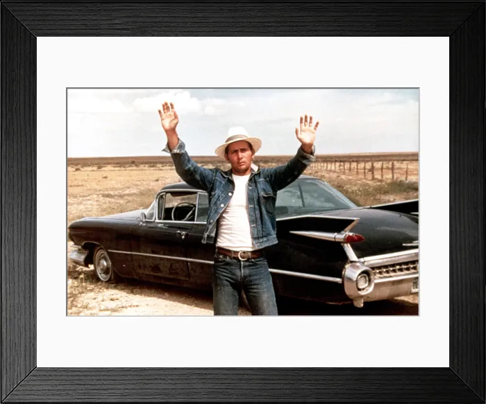 Framed Print : BADLANDS, Martin Sheen, 1973