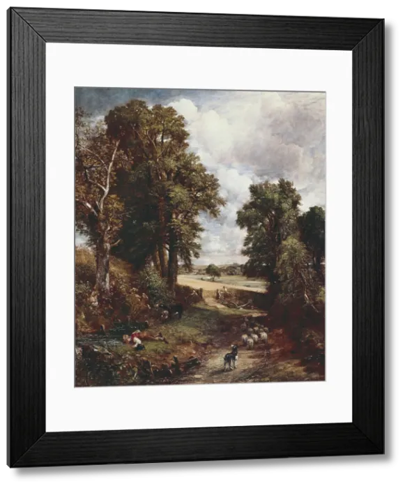 Framed Print : CONSTABLE, John (1776-1837). The Cornfield. 1826. Agricultural scene near East Bergholt. Oil on canvas. UNITED KINGDOM. London. National Gallery Framed Print : CONSTABLE, John (1776-1837). The Cornfield. 1826. Agricultural scene near East Bergholt. Oil on canvas. UNITED KINGDOM. London. National Gallery
