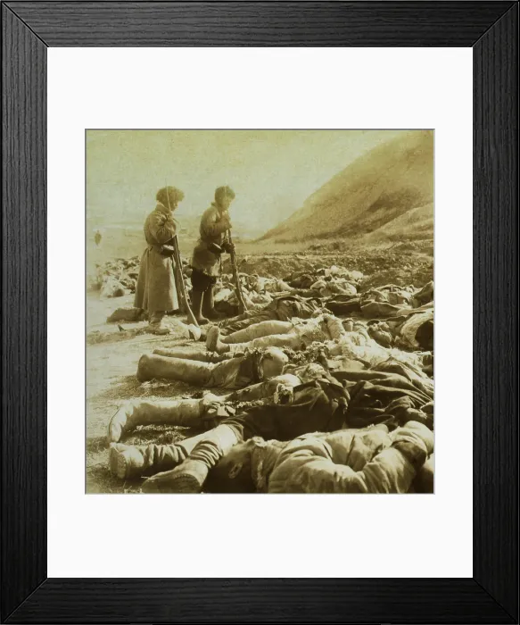 Framed Print : Russian soldiers killed near 203 Metre Hill during the final 2 months of the Siege of Port Arthur. Sept. 18 to Dec Framed Print : Russian soldiers killed near 203 Metre Hill during the final 2 months of the Siege of Port Arthur. Sept. 18 to Dec