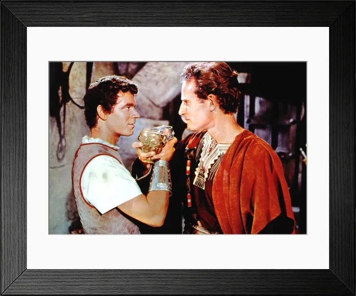 Framed Print : BEN-HUR, Stephen Boyd, Charlton Heston, 1959 Framed Print : BEN-HUR, Stephen Boyd, Charlton Heston, 1959