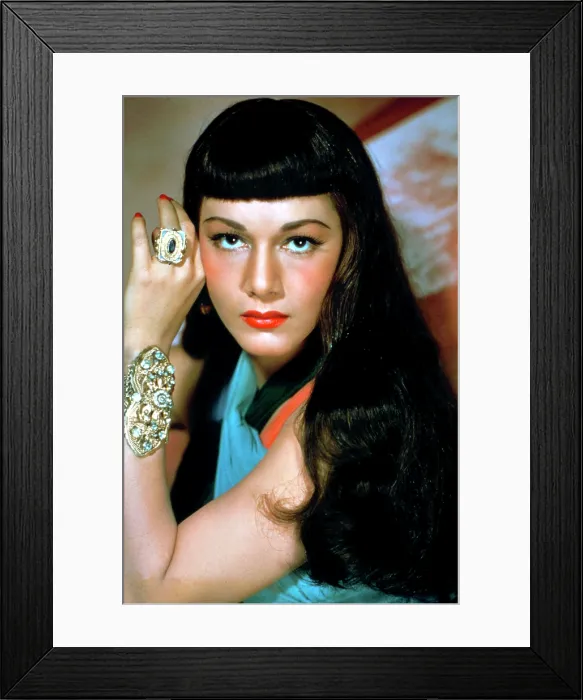 Framed Print : SIREN OF ATLANTIS, Maria Montez, 1949