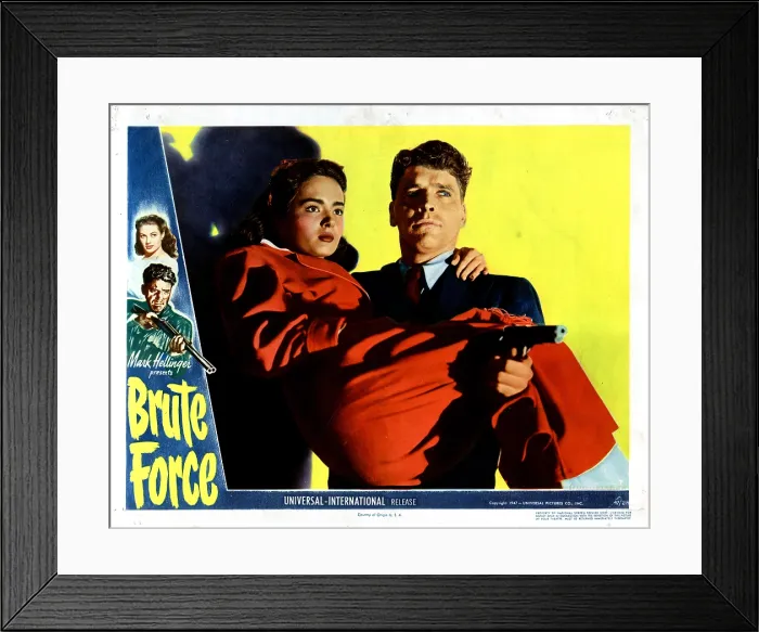 Framed Print : BRUTE FORCE, BRUTE FORCE US 1947 ANN BLYTH BURT LANCASTER Date 1947 Framed Print : BRUTE FORCE, BRUTE FORCE US 1947 ANN BLYTH BURT LANCASTER Date 1947