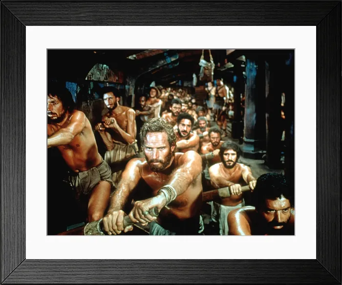 Framed Print : BEN-HUR, Charlton Heston, 1959