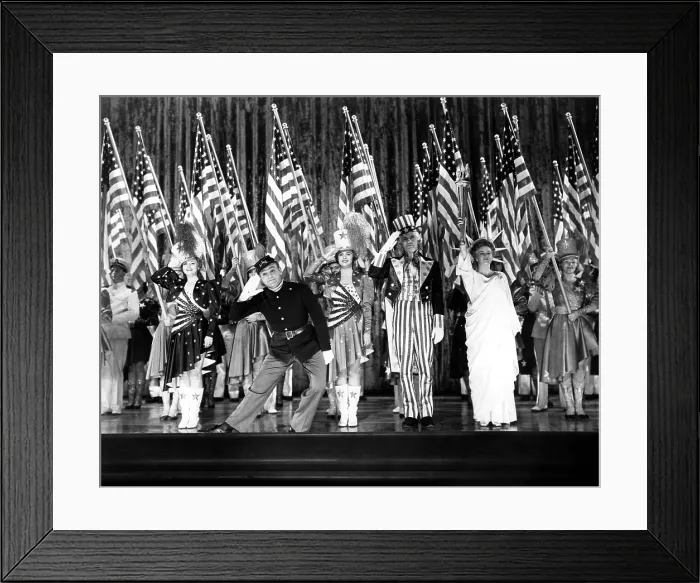 Framed Print : YANKEE DOODLE DANDY, Jeanne Cagney, James Cagney, Joan Leslie, Walter Huston, Rosemary DeCamp, 1942 Framed Print : YANKEE DOODLE DANDY, Jeanne Cagney, James Cagney, Joan Leslie, Walter Huston, Rosemary DeCamp, 1942