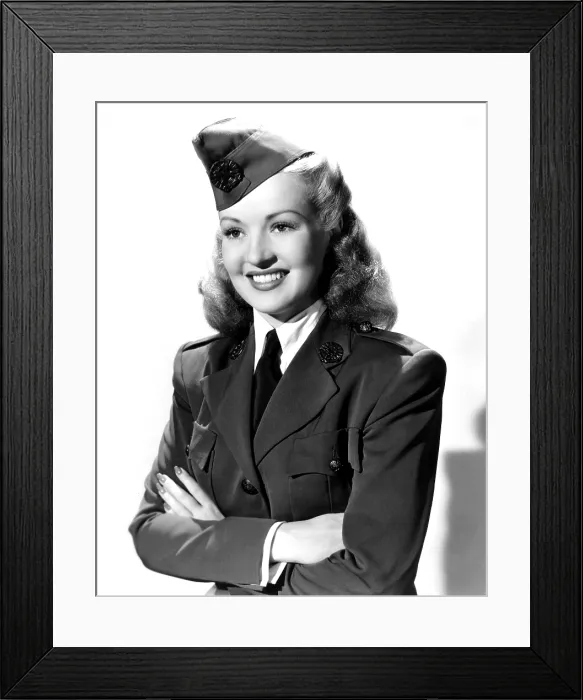 Framed Print : A YANK IN THE R.A.F. Betty Grable, 1941, TM & Copyright 20th Century Fox Film Corp. / courtesy Everett Collection Framed Print : A YANK IN THE R.A.F. Betty Grable, 1941, TM & Copyright 20th Century Fox Film Corp. / courtesy Everett Collection