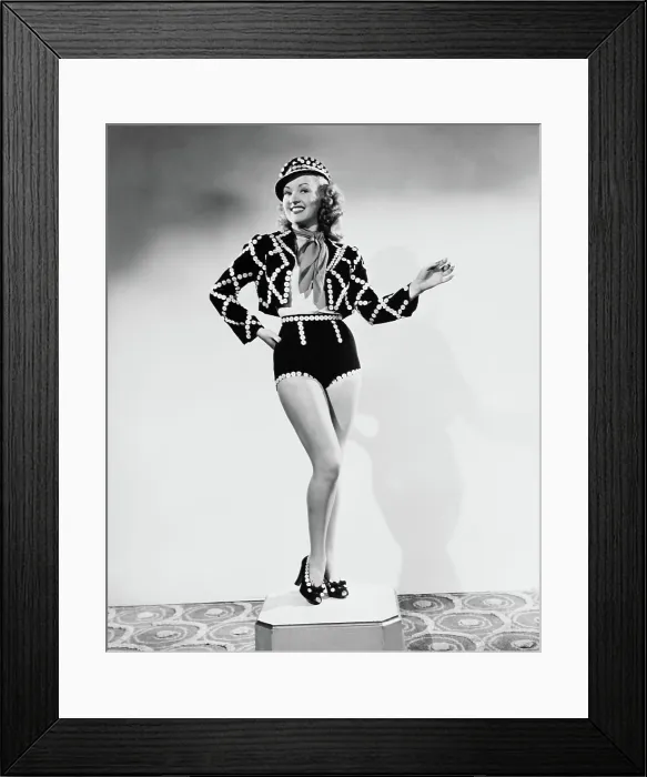 Framed Print : A YANK IN THE R.A.F. Betty Grable, 1941, TM & copyright 20th Century Fox Film Corp. / courtesy Everett Collection Framed Print : A YANK IN THE R.A.F. Betty Grable, 1941, TM & copyright 20th Century Fox Film Corp. / courtesy Everett Collection