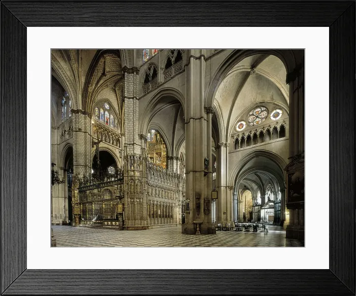 Framed Print : Cathedral of Toledo. 13th-15th c. SPAIN. Toledo. Cathedral. Gothic art. Architecture. AISA / Everett Collection**US SALES ONLY** Framed Print : Cathedral of Toledo. 13th-15th c. SPAIN. Toledo. Cathedral. Gothic art. Architecture. AISA / Everett Collection**US SALES ONLY**