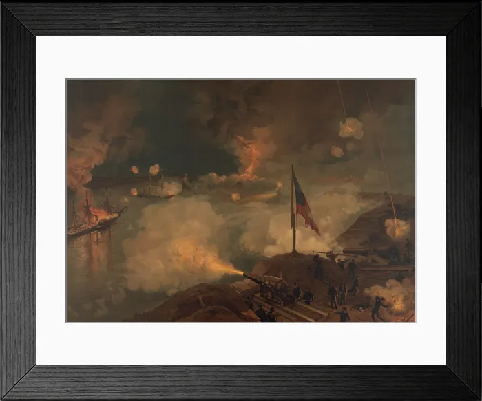 Framed Print : US Civil War, Siege of Port Hudson on the Mississippi River, May 8-July 9, 1863. Admiral Farraguts fleet was under heavy fire from Confederate battery on the bluff at Port Hudson Framed Print : US Civil War, Siege of Port Hudson on the Mississippi River, May 8-July 9, 1863. Admiral Farraguts fleet was under heavy fire from Confederate battery on the bluff at Port Hudson