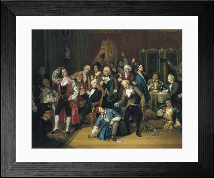 Framed Print : DARJOU, Victor (1804-1877). The Actor Hugues Bouff. 1840. Romanticism. Oil on canvas. FRANCE. Paris. Muse Carnavalet (Carnavalet Museum). AISA / Everett Collection**US SALES ONLY**