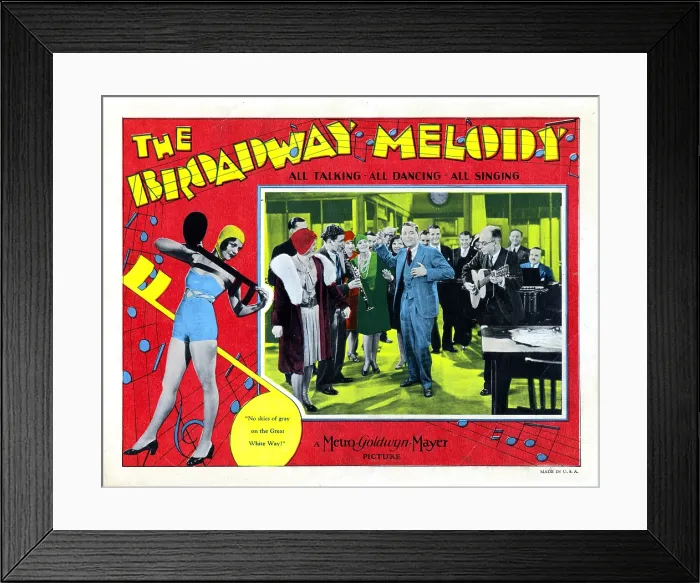 Framed Print : THE BROADWAY MELODY, Charles King, (center), 1929 Framed Print : THE BROADWAY MELODY, Charles King, (center), 1929