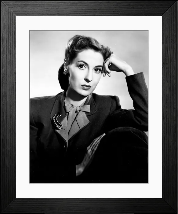 Framed Print : THE YEARS BETWEEN, Valerie Hobson, 1946 Framed Print : THE YEARS BETWEEN, Valerie Hobson, 1946