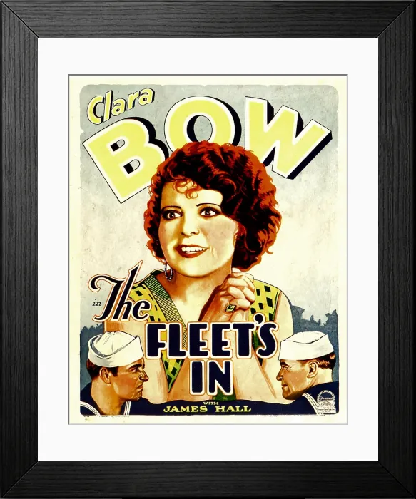 Framed Print : THE FLEET'S IN, center: Clara Bow, 1928