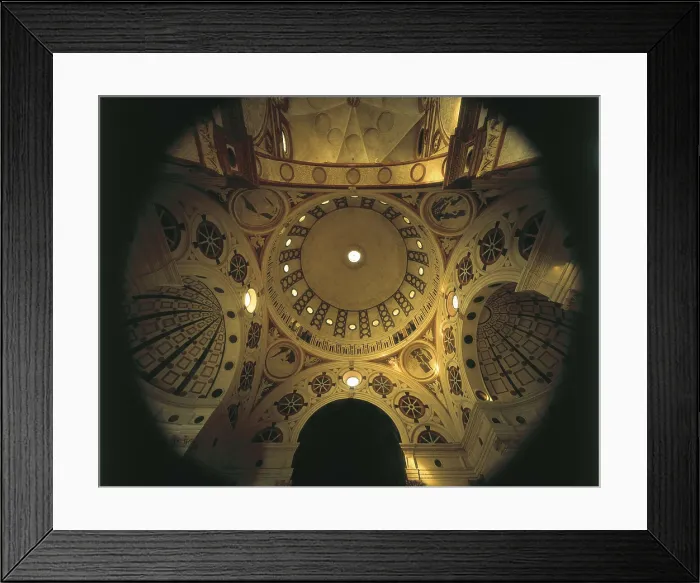 Framed Print : SOLARI, Guiniforte (1429-1481); BRAMANTE, Donato d'Angelo Lazzari, also called (1444-1514). Santa Maria della Grazie. 1492. ITALY. Milan. Santa Maria delle Grazie (St)