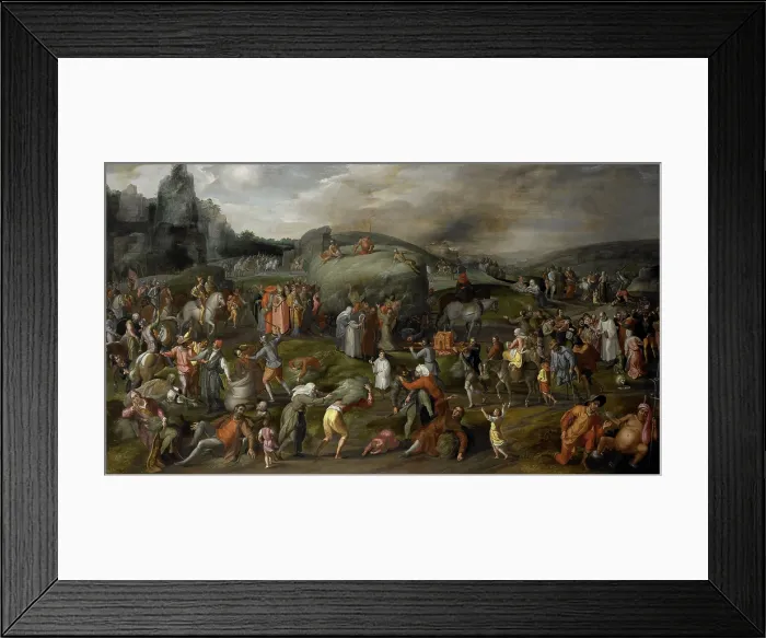 Framed Print : Allegory of Abuses by the Authorities of Church and State, by Gillis Mostaert, c. 1570-80, Flemish painting, oil on panel Framed Print : Allegory of Abuses by the Authorities of Church and State, by Gillis Mostaert, c. 1570-80, Flemish painting, oil on panel