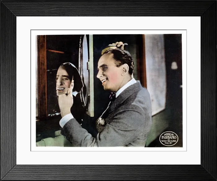 Framed Print : WHEN THE CLOUDS ROLL BY, Douglas Fairbanks, 1919